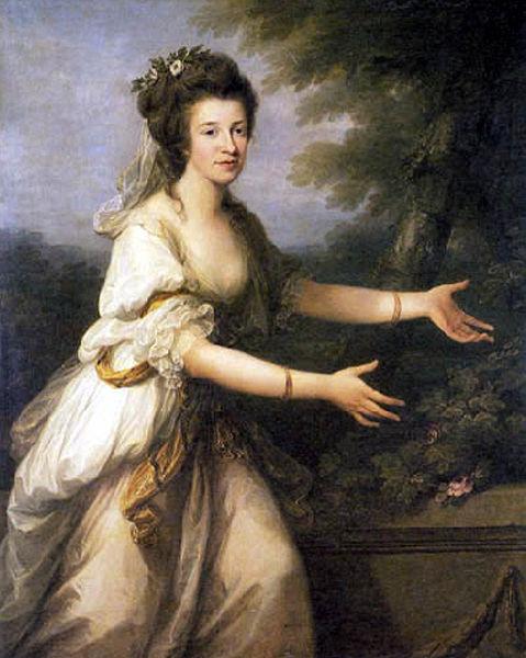 unknow artist Friederike Juliane von Reventlow (1762-1816), Mazenin Sweden oil painting art